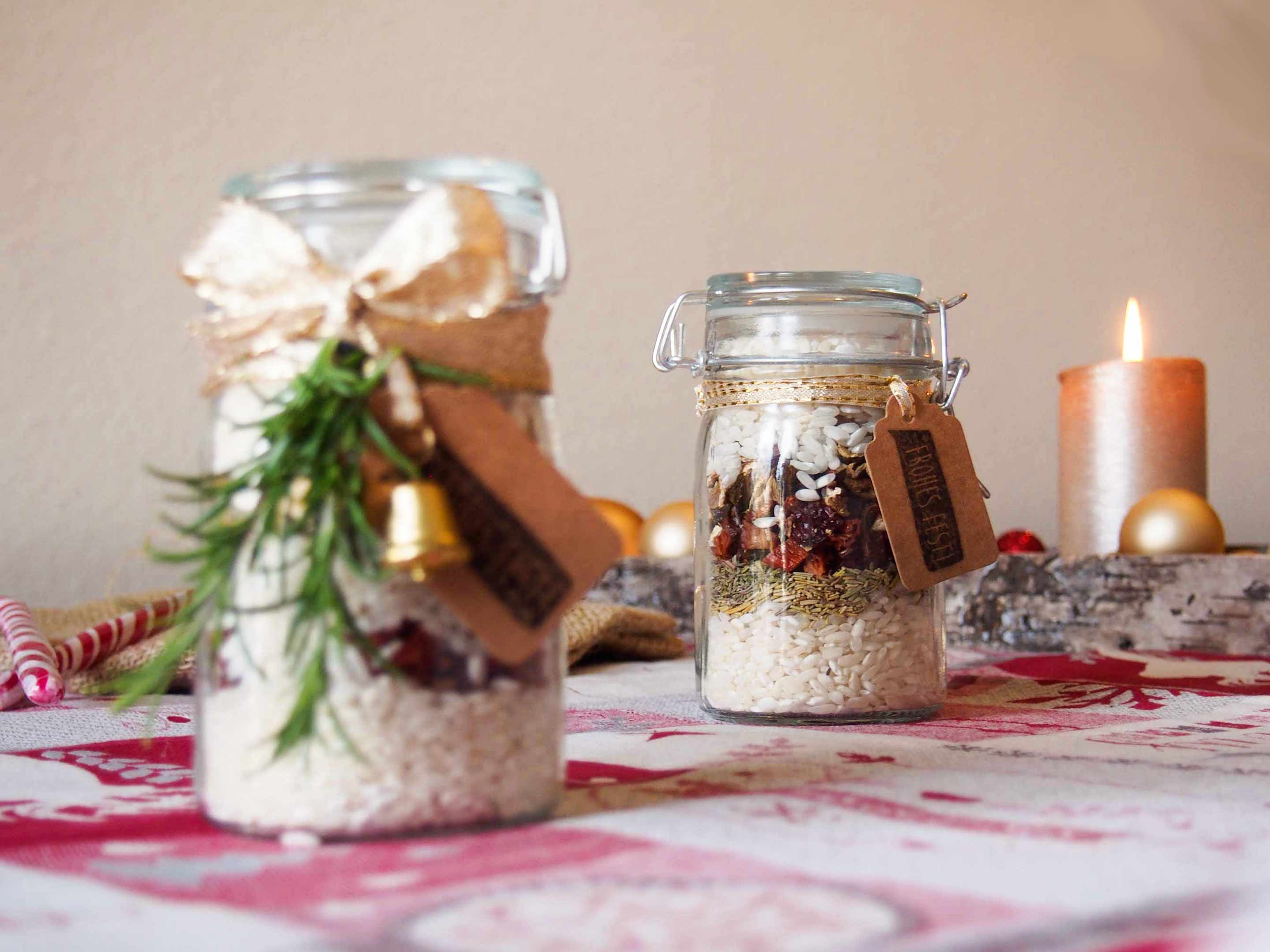 Geschenke im Glas: One-Pot-Risotto