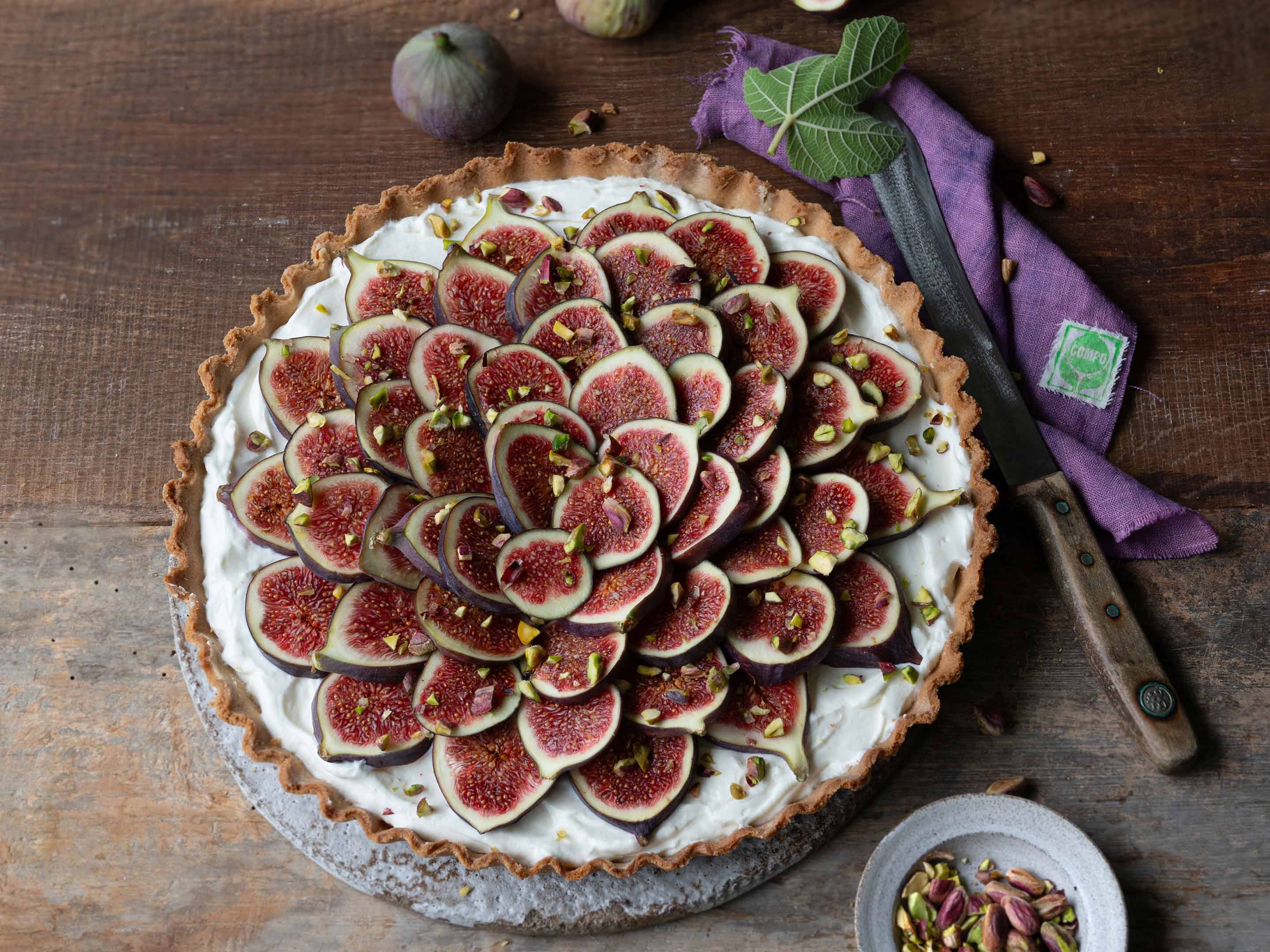 Feigentarte - köstliches Rezept zum Herbstbeginn