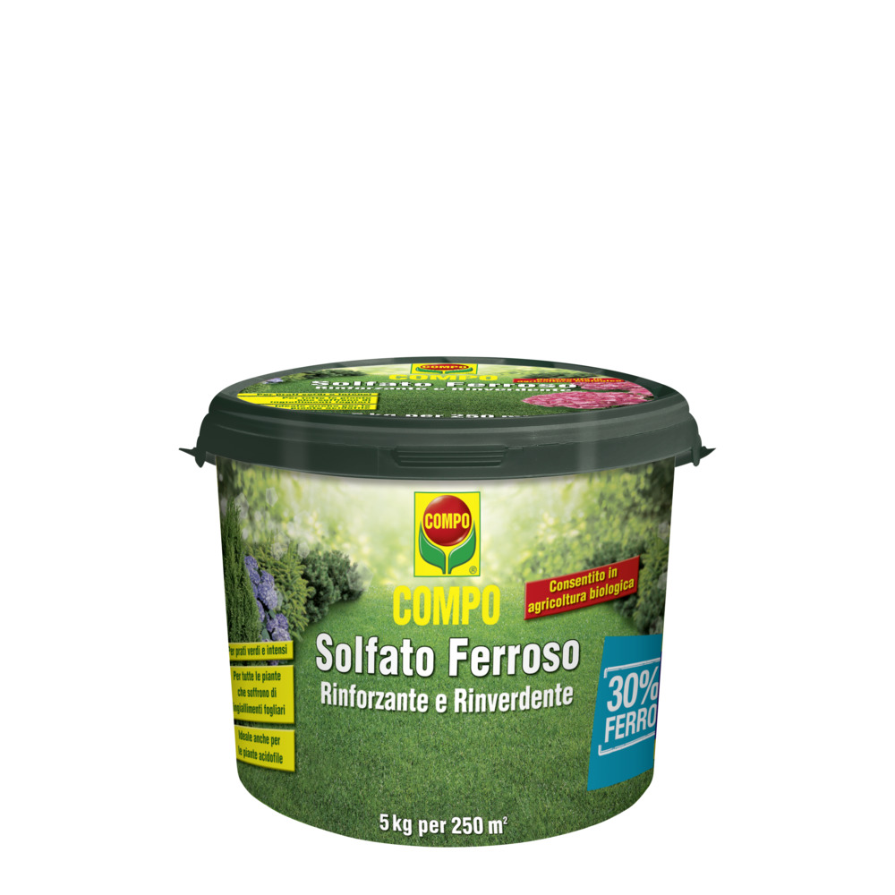 Solfato Di Ferro Plus - Concime Rinverdente Per Piante, Previene La Clorosi E Favorisce Le Ortensie - Foto 5