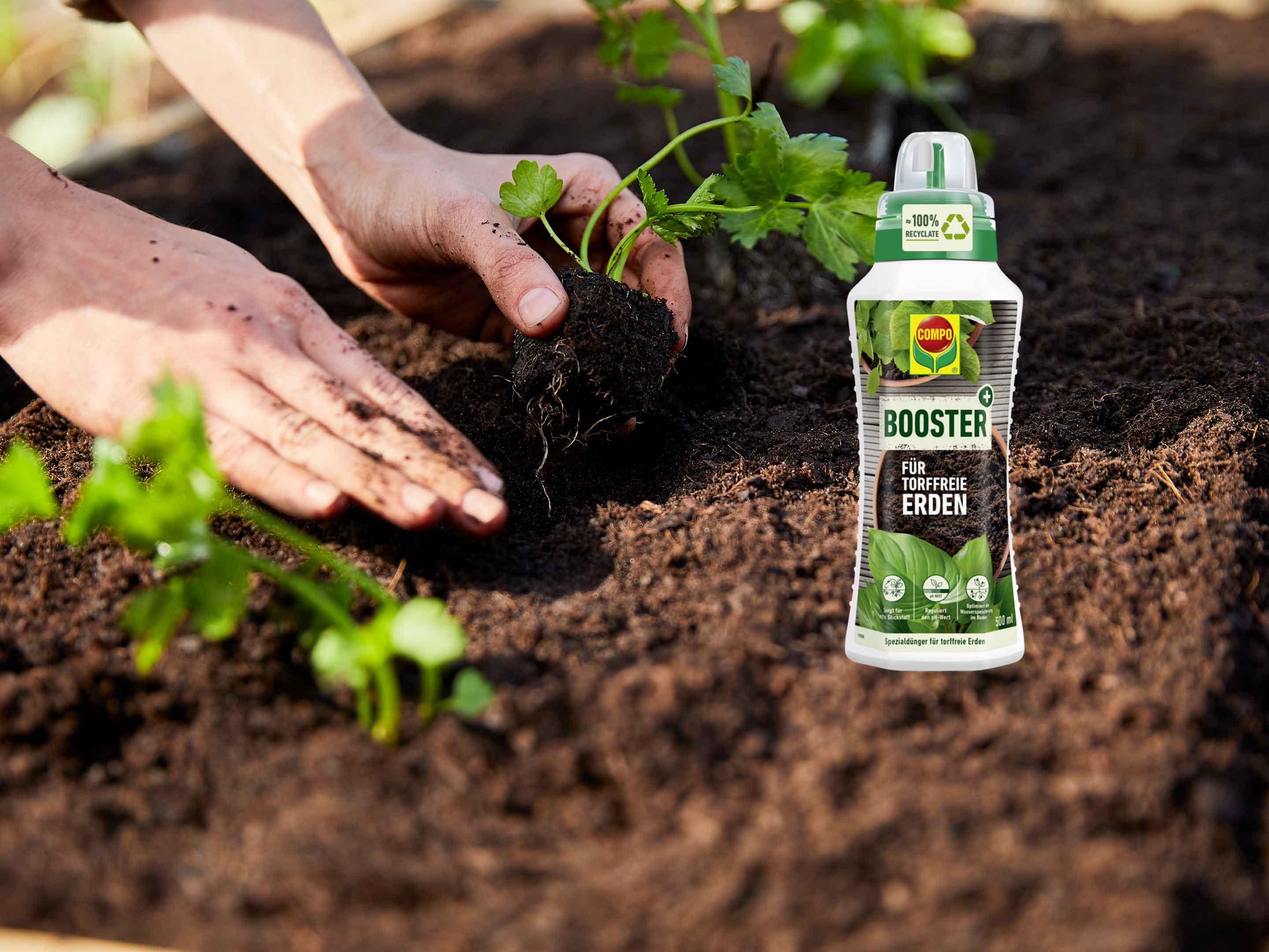 GREEN24 Komposterde Organic 10L Torffrei - Spezialsubstrat Fr Urban  Gardening & Beete