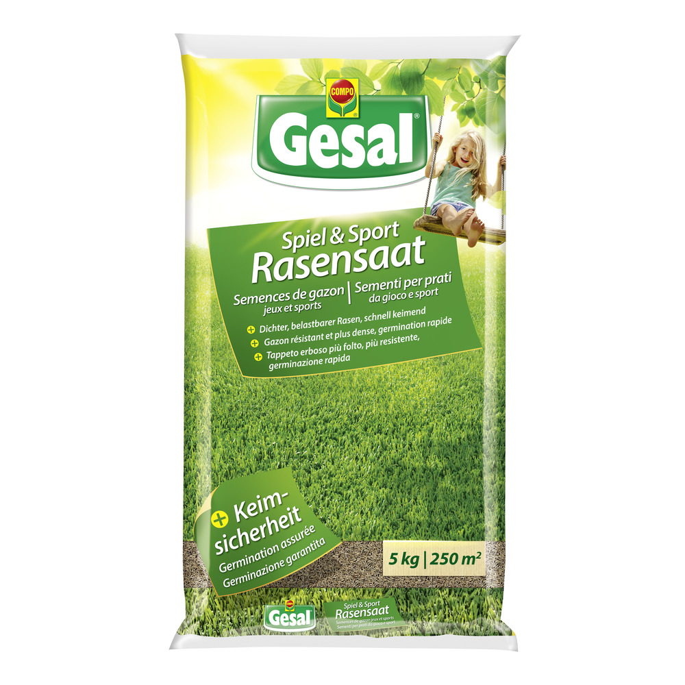 VILMORIN Semences de gazon rustique - 15 kg - Jardin