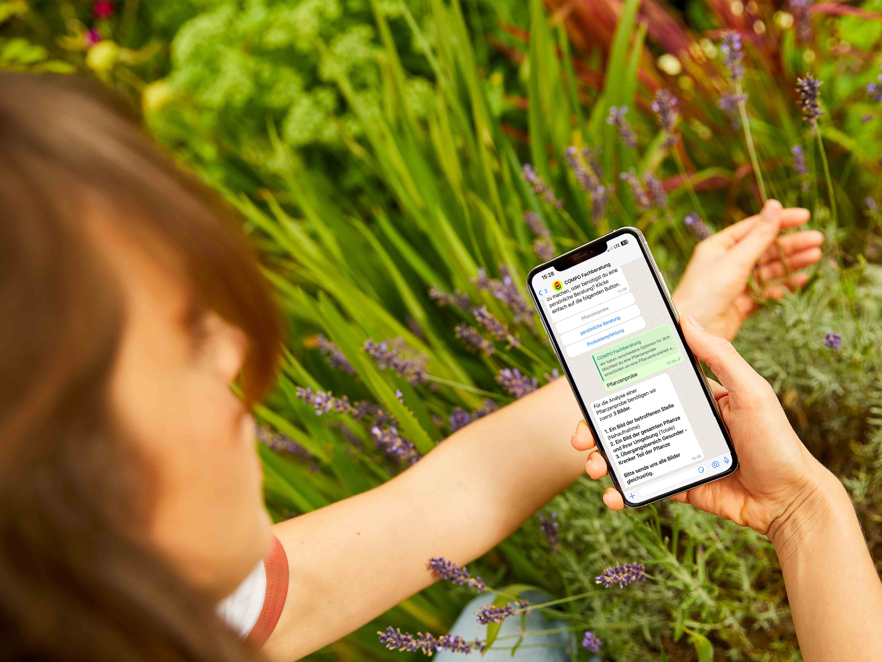 COMPO WhatsApp: Beratung & Foto-Diagnose