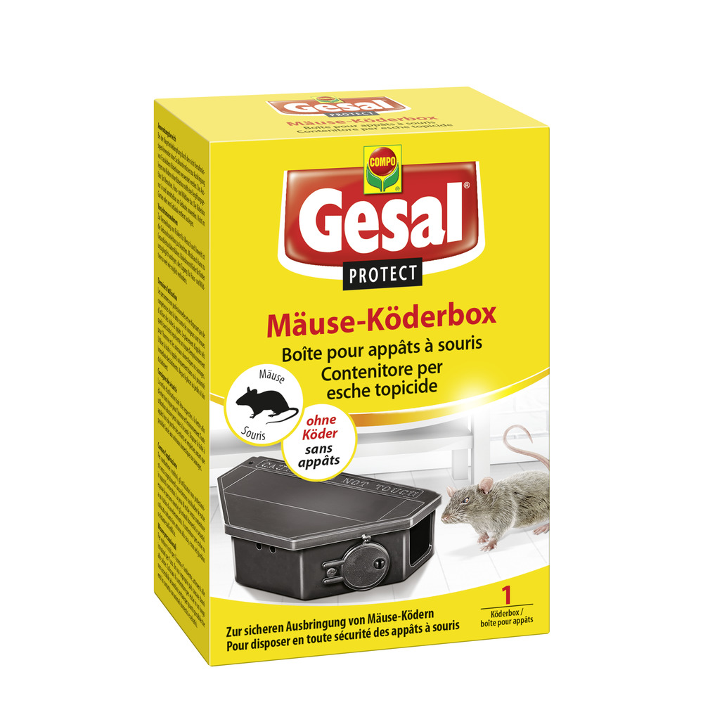 Gesal PROTECT Boîte pour appâts à souris