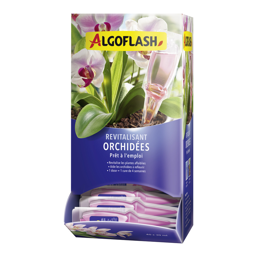 Compo Bâtonnets Engrais Orchidées 20 Pièces - Action Longue Durée 3 Mois, Nutrition Complète