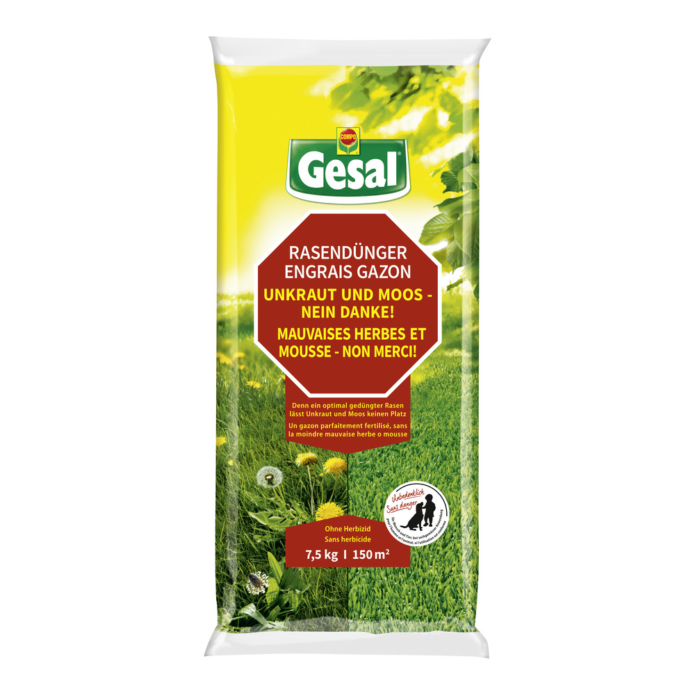Gesal Rasendnger Unkraut und Moos - Nein danke!