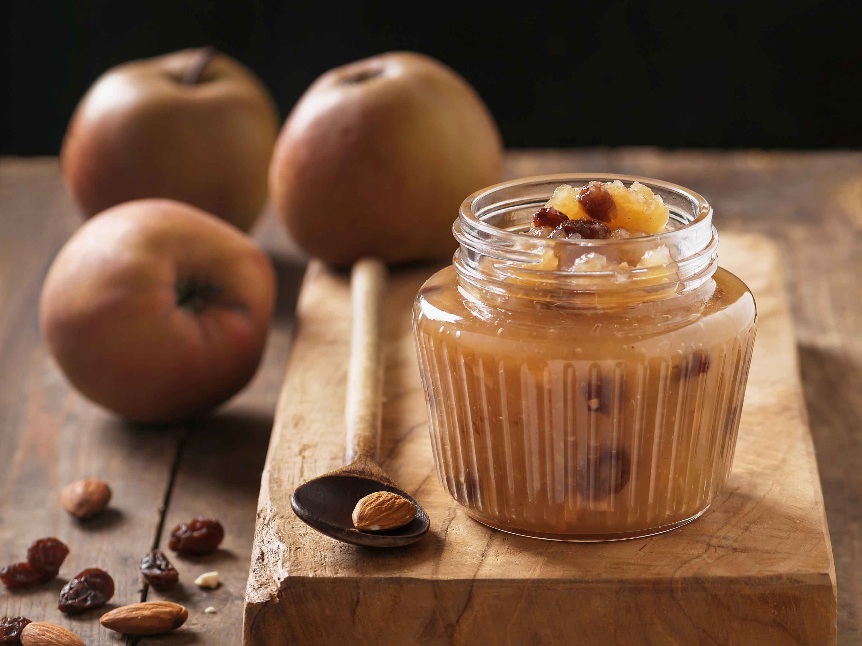 Elegantes Bratapfel Marmelade Thermomix Bild