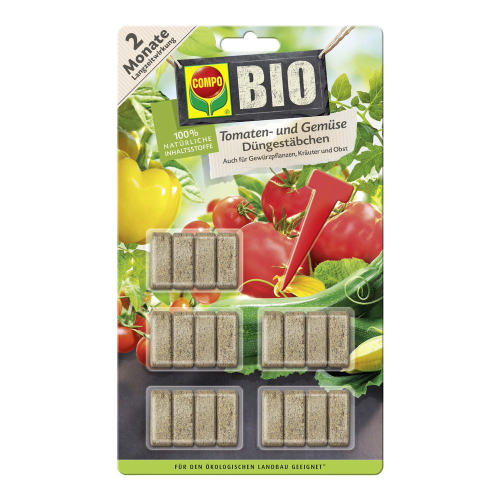 COMPO BIO Tomaten- und Gemse Dngestbchen