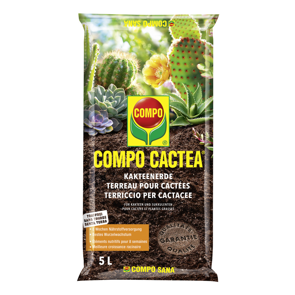 COMPO CACTEA Terreau pour cactes - sans tourbe