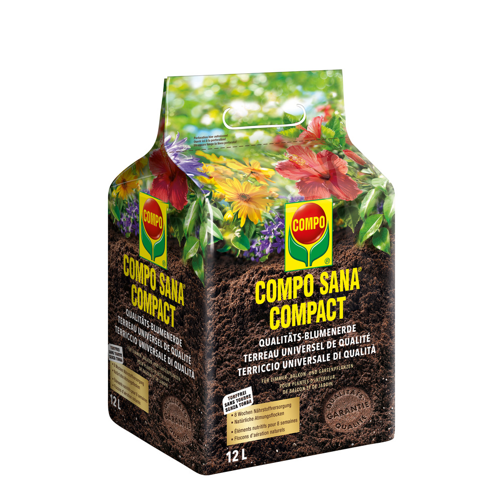 COMPO SANA COMPACT Qualitts-Blumenerde - torffrei