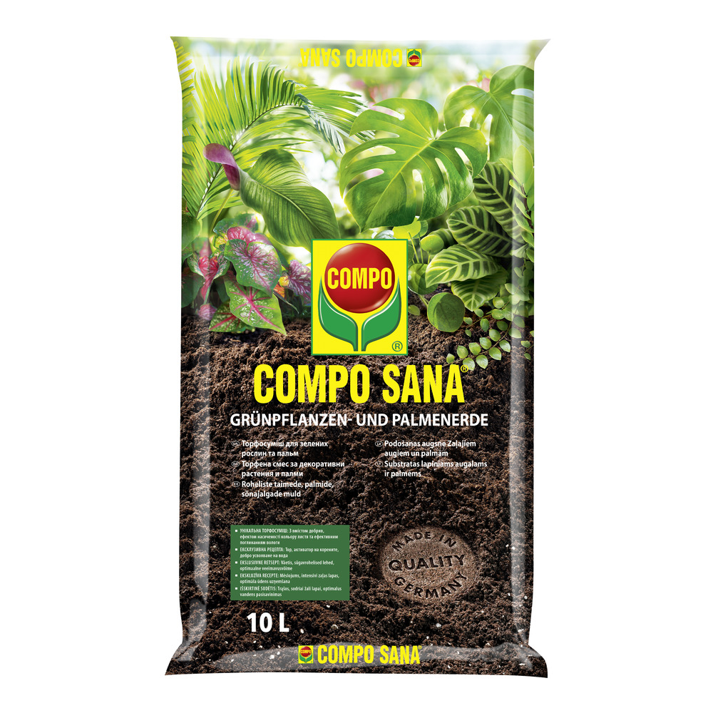 COMPO SANA® Торфосуміш для зелених рослин і пальм